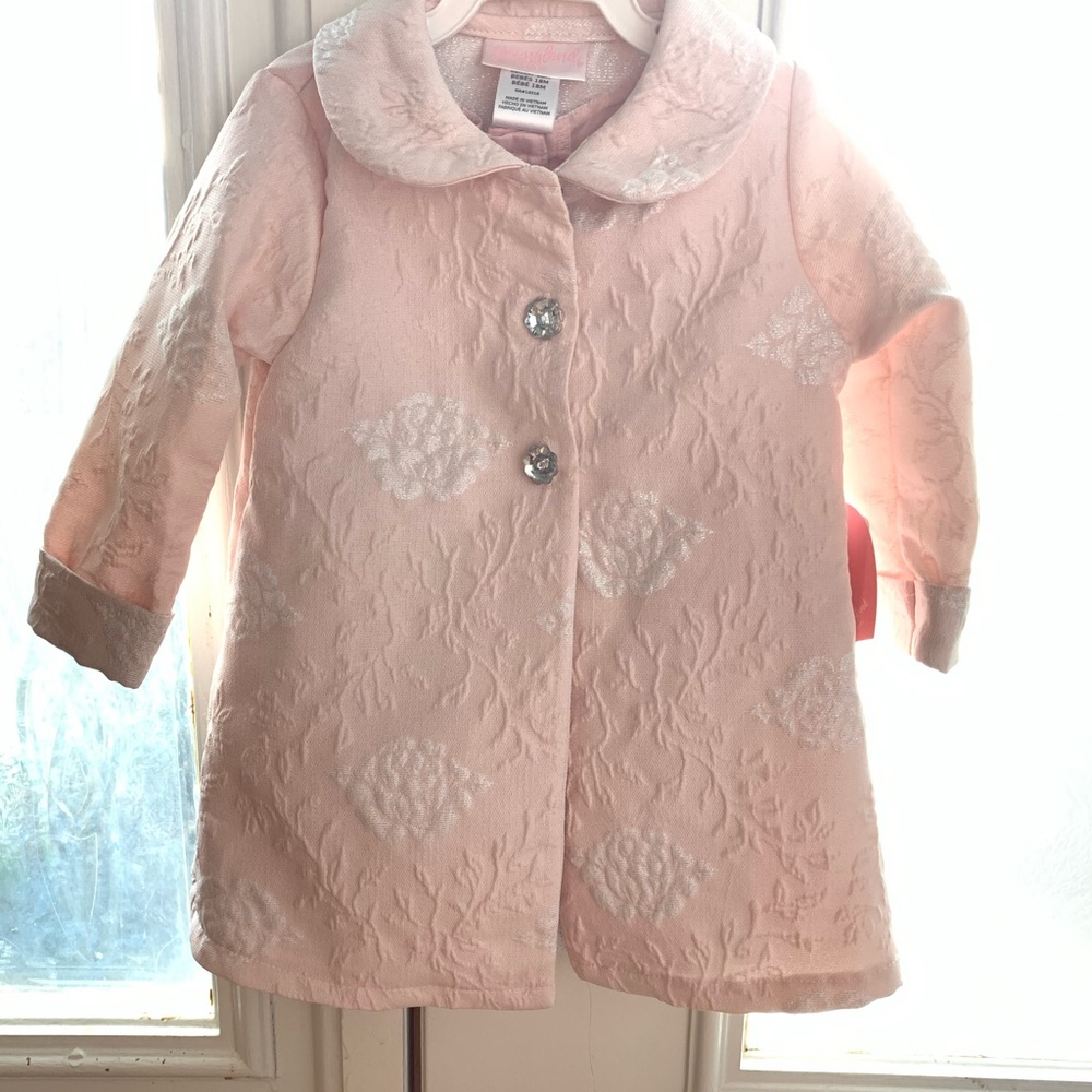 2 Pcs Coat and Dress Set, 18M, NWT